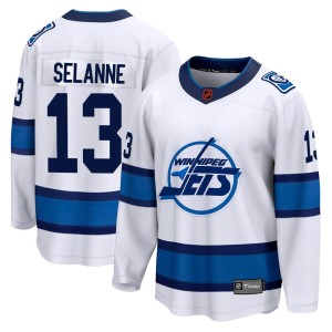 Men's Winnipeg Jets Teemu Selanne Fanatics Branded Breakaway Special Edition 2.0 Jersey - White