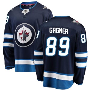 Men's Winnipeg Jets Sam Gagner Fanatics Branded Breakaway Home Jersey - Blue