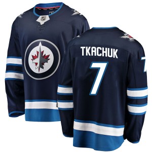 Men's Winnipeg Jets Keith Tkachuk Fanatics Branded Breakaway Home Jersey - Blue