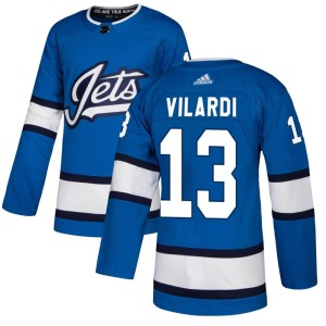 Youth Winnipeg Jets Gabriel Vilardi Adidas Authentic Alternate Jersey - Blue
