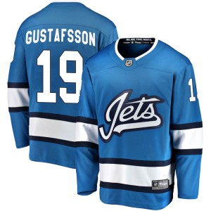 Youth Winnipeg Jets David Gustafsson Fanatics Branded Breakaway Alternate Jersey - Blue