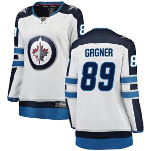 Women's Winnipeg Jets Sam Gagner Fanatics Branded Breakaway Away Jersey - White