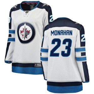 Women's Winnipeg Jets Sean Monahan Fanatics Branded Breakaway Away Jersey - White