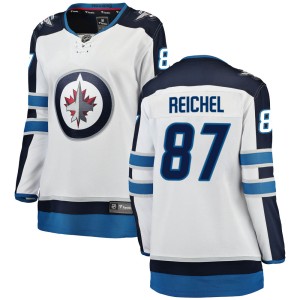 Women's Winnipeg Jets Kristian Reichel Fanatics Branded Breakaway Away Jersey - White