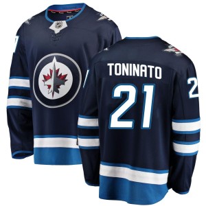 Youth Winnipeg Jets Dominic Toninato Fanatics Branded Breakaway Home Jersey - Blue
