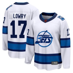 Youth Winnipeg Jets Adam Lowry Fanatics Branded Breakaway Special Edition 2.0 Jersey - White