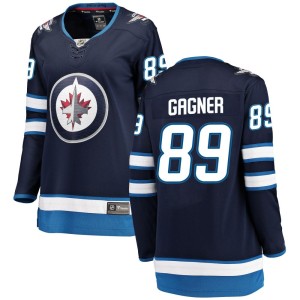 Women's Winnipeg Jets Sam Gagner Fanatics Branded Breakaway Home Jersey - Blue