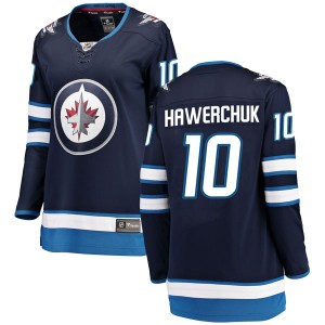 Women's Winnipeg Jets Dale Hawerchuk Fanatics Branded Breakaway Home Jersey - Blue
