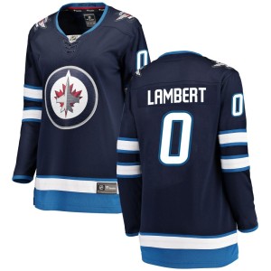 Women's Winnipeg Jets Brad Lambert Fanatics Branded Breakaway Home Jersey - Blue