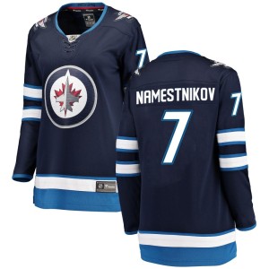 Women's Winnipeg Jets Vladislav Namestnikov Fanatics Branded Breakaway Home Jersey - Blue