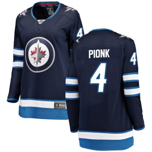Women's Winnipeg Jets Neal Pionk Fanatics Branded Breakaway Home Jersey - Blue
