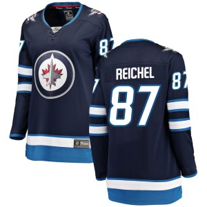 Women's Winnipeg Jets Kristian Reichel Fanatics Branded Breakaway Home Jersey - Blue