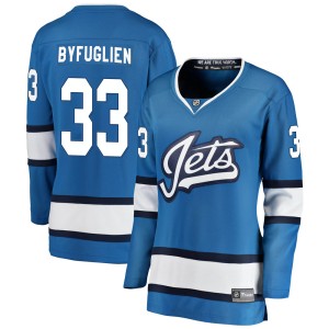 Women's Winnipeg Jets Dustin Byfuglien Fanatics Branded Breakaway Alternate Jersey - Blue