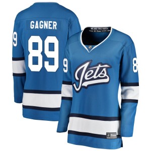 Women's Winnipeg Jets Sam Gagner Fanatics Branded Breakaway Alternate Jersey - Blue