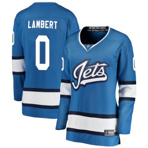 Women's Winnipeg Jets Brad Lambert Fanatics Branded Breakaway Alternate Jersey - Blue