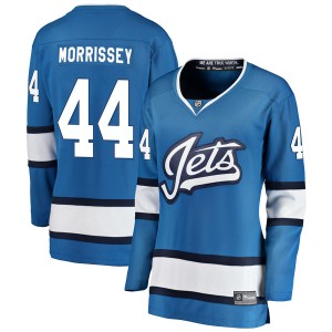Women's Winnipeg Jets Josh Morrissey Fanatics Branded Breakaway Alternate Jersey - Blue