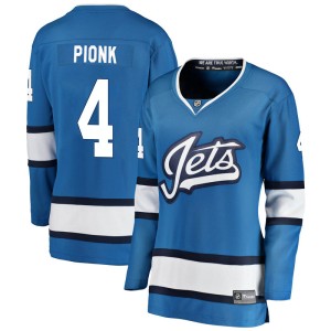 Women's Winnipeg Jets Neal Pionk Fanatics Branded Breakaway Alternate Jersey - Blue